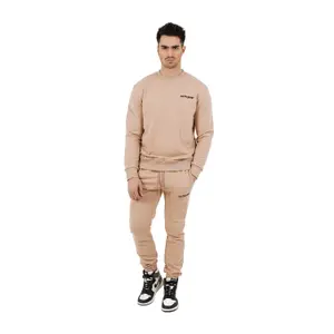 Pantaloni da jogging soft con logo ricamato Sixth June image-0