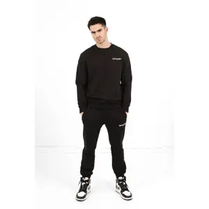 Pantaloni da jogging soft con logo ricamato Sixth June image-0