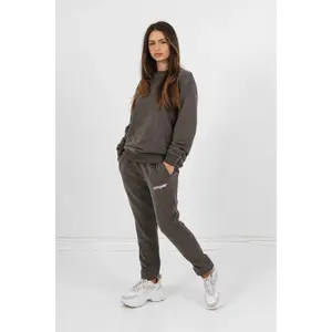 Pantaloni da jogging soft con logo ricamato Sixth June image-1