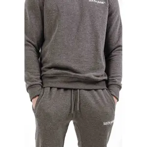 Pantaloni da jogging soft con logo ricamato Sixth June image-6