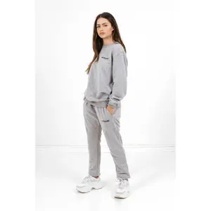 Pantaloni da jogging soft con logo ricamato Sixth June image-2
