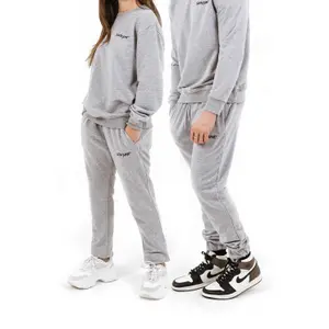 Pantaloni da jogging soft con logo ricamato Sixth June image-5