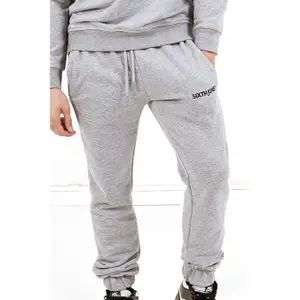 Pantaloni da jogging soft con logo ricamato Sixth June image-1