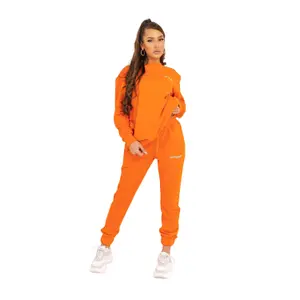 Calças de treino soft com logotipo bordado Sixth June