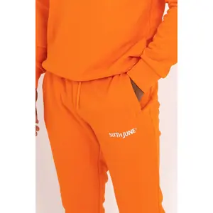 Calças de treino soft com logotipo bordado Sixth June image-6