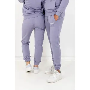 Pantaloni da jogging soft con logo ricamato Sixth June image-2