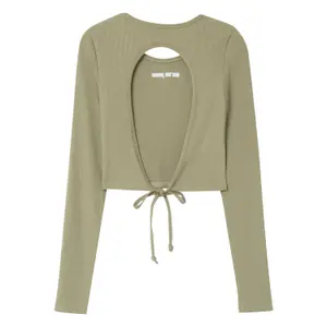 Brassiere de mangas longas com costas nuas para mulher Sixth June image-3