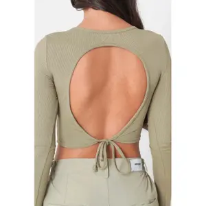 Brassiere de mangas longas com costas nuas para mulher Sixth June image-6