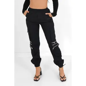 Pantalón cargo de múltiples bolsillos para mujer Sixth June image-2