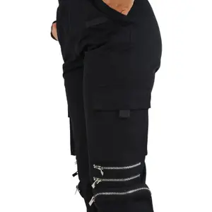 Pantalón cargo de múltiples bolsillos para mujer Sixth June image-6