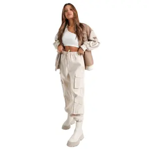 Pantaloni cargo da donna Sixth June image-1
