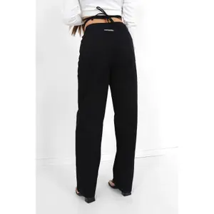 Pantaloni con cordini donna Sixth June image-5