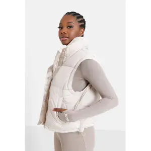 Women's Sixth June Removable Sleeves Puffer image-3