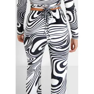Pantaloni psichedelici con cordini donna Sixth June image-5