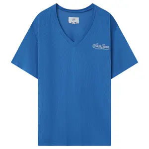 T-shirt de malha com logo para mulher Sixth June image-0