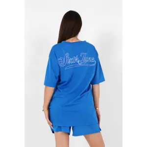 T-shirt de malha com logo para mulher Sixth June image-3