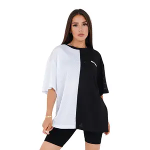 T-Shirt mit Mesh-Logo für Damen Sixth June image-1