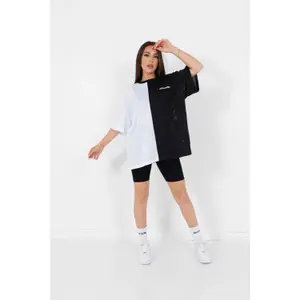 T-Shirt mit Mesh-Logo für Damen Sixth June image-2