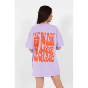 T-shirt oversize para mulheres Sixth June Hippie image-4