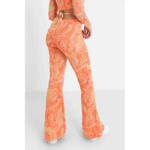 Pantaloni in rete donna Sixth June Flare image-4