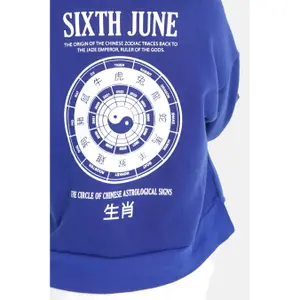 Felpa con cappuccio astrologia cinese donna Sixth June image-5