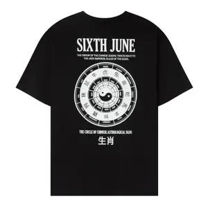 T-shirt astrologia cinese donna Sixth June image-3