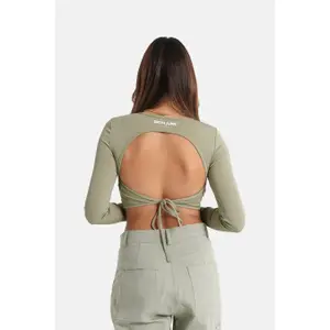 Brassière manches longues dos ouvert femme Sixth June image-4