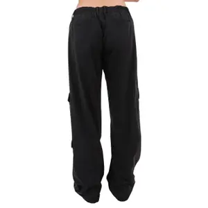 Pantalones cargo fluidos forrados mujer Sixth June image-2