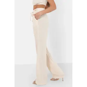 Pantaloni fluidi con gioielli donna Sixth June image-2