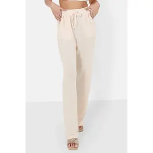 Pantaloni fluidi con gioielli donna Sixth June image-1