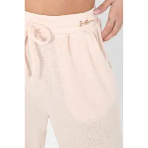Pantaloni fluidi con gioielli donna Sixth June image-4
