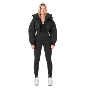 Women's Sixth June Cropped Hooded Puffer