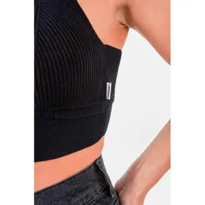 Cuerpo de cuello en V de mujer de canalé Sixth June image-4