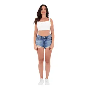 Women's ripped denim shorts Sixth June