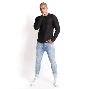 T-shirt manches longues relief vagues Sixth June image-3