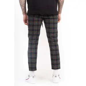 Pantalone a righe tartan Sixth June image-6