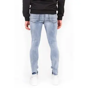 Jeans mit Reißverschluss Sixth June Destroy image-4