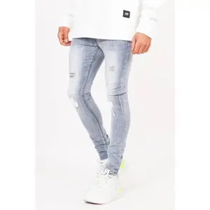 Panelled jeans Sixth June Destroy image-4