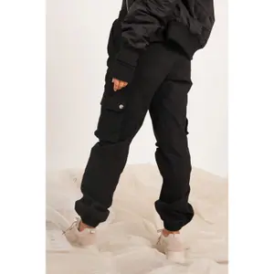 Pantaloni cargo a gamba larga da donna Sixth June image-6