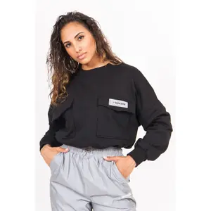 Maglione riflettente con inserti donna Sixth June image-1