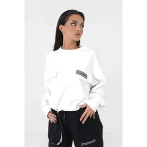 Maglione riflettente con inserti donna Sixth June image-1