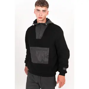 Hoodie mit reflektierender Tasche Sixth June image-1