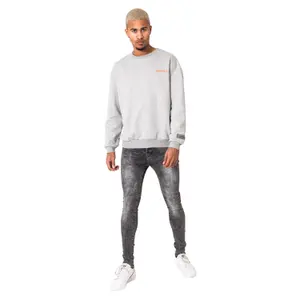 Jeans délavé griffures Sixth June image-0