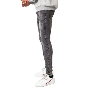 Jeans délavé griffures Sixth June image-2