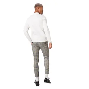 Pantaloni tartan a boucle Sixth June image-1