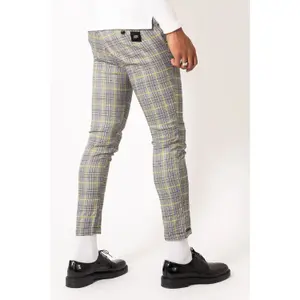 Pantaloni tartan a boucle Sixth June image-2