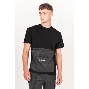 T-shirt réfléchissant avec grande poche Sixth June image-1