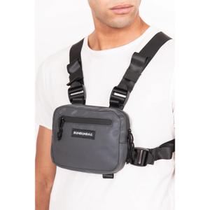 Mini sac poitrine réfléchissant avec logo Sixth June image-2