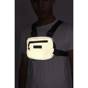 Mini sac poitrine réfléchissant avec logo Sixth June image-3