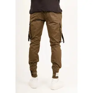 Pantaloni cargo con bretelle Sixth June image-4